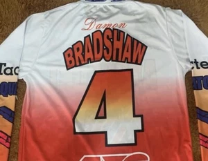 CUSTOM DESIGN JERSEY MOTOCROSS SUPERCROSS YAMAHA YZ250 YZ400 DAMON BRADSHAW .axo - Bild 1 von 3