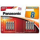 1x8 Panasonic Pro Power LR 03 Micro AAA Batterie