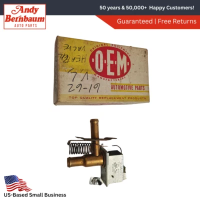 1960-1962 Plymouth Dodge Lancer Valiant A Body Heater Control Valve 2219280 NOS - Image 1 of 4