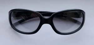 Dolce & Gabbana D&G 2197 B5 Black Black Sunglasses 59-17 130 Italy - Picture 1 of 5