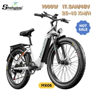 26 Zoll Elektrofahrrad 1000W E-Bike 840WH 48V Offroad E-Mountainbike City ebike - Bild 1 von 24