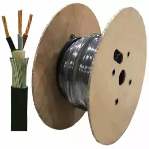 Armoured SWA Cable 3 Core 6943x 1.5mm 2.5mm 4mm 6mm 10mm 16mm Underground Cable. - Picture 1 of 2