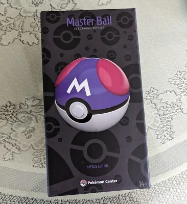 Pokemon Master Ball by The Wand Company Officially Licensed Purple Pokeball - Image 1 of 4