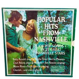 Popular Hits From Nashville Set of 9 Vinyl Records LP Box Set by Readers Digest - Picture 1 of 3