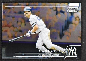 2022 Stadium Club Chrome Base #141 Don Mattingly - New York Yankees