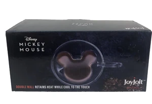 Mickey Mouse Disney Doble Pared Espresso 2 Juego Vasos JoyJolt 5.4oz NUEVO - Imagen 1 de 8