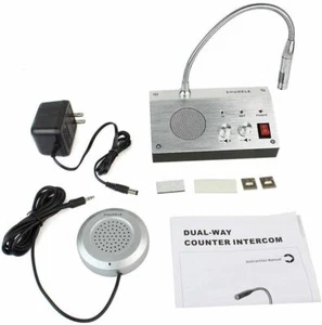 Window Intercom Window Speaker Intercom System For Bank Counter Station Hospital - Picture 1 of 8