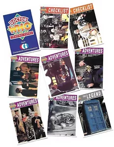 Doctor Who Series 1 (One) - 110 Card Basic/Base Set - Cornerstone 1994 - Dr Who - Picture 1 of 3