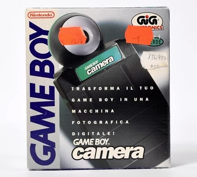 Nintendo GameBoy camera, camera green/green/verde, original packaging, GiG Italy, MGB-006 - Image 1 of 4