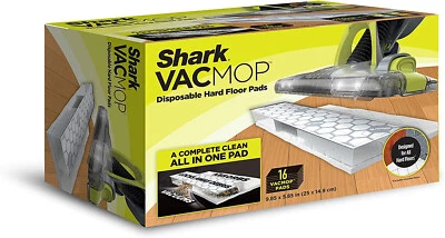 Shark VACMOP™ Disposable Hard Floor Vacuum and Mop Pad Refills 16 Count , VMP16 - Image 1 of 3