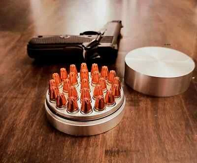 9mm Ammo Case - Bullet Display - Range Tray - Waterproof -  Carbon Fiber - Image 1 of 4