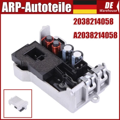 NRF RESISTENZA MOTORE SOFFIATORE ABITACOLO 4 POLI PER MERCEDES-BENZ - Immagine 1 di 4