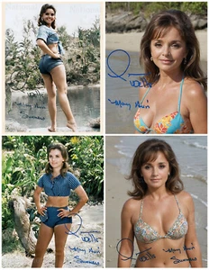 Mary Ann Dawn Wells Gilligan's Island Autographed 8x10 Photo REPRINT Set of 4 - Picture 1 of 5