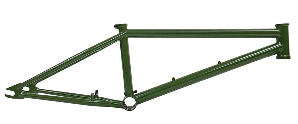 S&M CCR CREDENCE 14 mm BMX FRAME ARMY GREEN 21.5 CLINT REYNOLDS 21.5" - Image 1 of 1