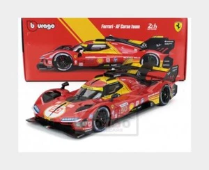 1:18 BURAGO Ferrari 499P #50 Winner Le Mans 2024 Fuoco Molina Nielsen BU16303-50 - Picture 1 of 3