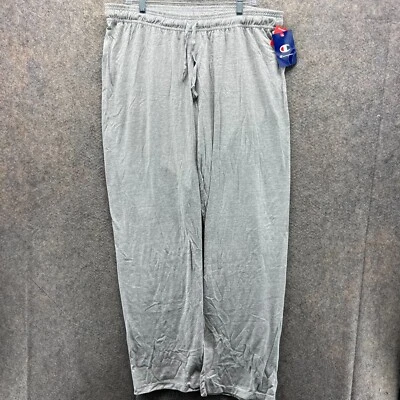 Pantalones deportivos Champion para hombre extra grandes grises atléticos rectos Fleeece XL nuevos Foto 1 de 4