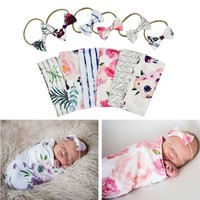 print on demand baby swaddle