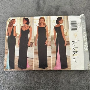 Butterick 4780 Sewing Pattern 14-18 Nicole Miller Evening Dress Gown Prom - Picture 1 of 7