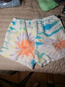 Art Class Girls XL 14/16 Tie Dye Shorts Fleece Pull On Nwt. G - Picture 1 of 3