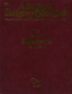 PHBR1 THE COMPLETE FIGHTER'S HANDBOOK EXC+! Vintage D&D Players TSR Guide Book - Picture 1 of 2