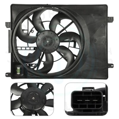 Conjunto de ventilador de refrigeración de radiador eléctrico para Hyundai Tucson 2016 17-2019 2,0 L L L4 Foto 1 de 4
