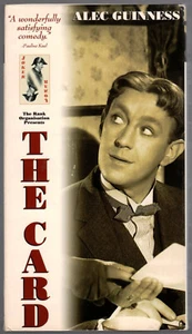 The CARD (1952 aka Promoter) ALEC GUINNESS British Comedy VHS RARE *NO U.S. DVD* - Picture 1 of 3