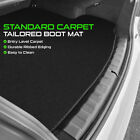 To Fit Mercedes C Class Saloon W205 2014 - 21 Boot Mat Black Carpet [Trimmable]