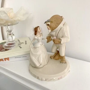Escultura de cerámica Lenox Disney Boda de Bella La Bella y la Bestia - Imagen 1 de 14