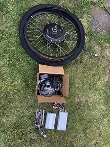 48V 1000W PAS Rear Electric Bicycle E-Bike Wheel Conversion Kit 26" Spare/repair