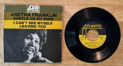 45 7" FRENCH SP ARETHA FRANKLIN I CAN'T SEE MYSELF LEAVING YOU - Image 1 of 2