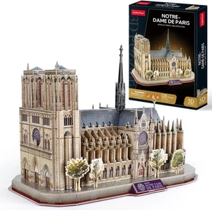 CubicFun 3D Puzzles for Adults Notre Dame de Paris Model Kits 128 Pieces,...  - Picture 1 of 9