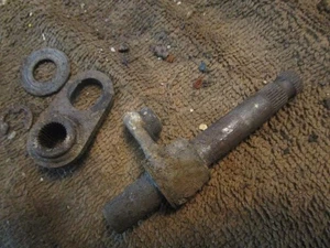 1975 Yamaha DT175 DT 175 transmission shifter shaft washer clip - Foto 1 di 1
