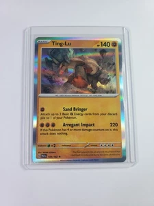 Pokemon Ting-Lu 109/182 Sv04: Paradox Rift Holo - Picture 1 of 4