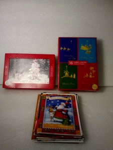 Image Arts Boxed Christmas Card Assortments Lot of 2 16ct Boxes & Various Extras - Picture 1 of 11