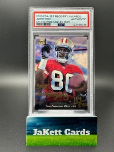 1995 Upper Deck NFL - Jerry Rice #44 2025 PSA Exclusive /500 - 49ers - Picture 1 of 3
