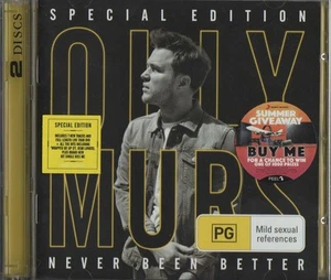 Olly Murs - Never Been Better (CD, Album + DVD, NTSC + S/Edition) (Near Mint (NM - Picture 1 of 2