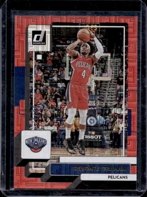 2022-23 Donruss Devonte Graham Choice Red #/99 Pelicans - Image 1 of 2