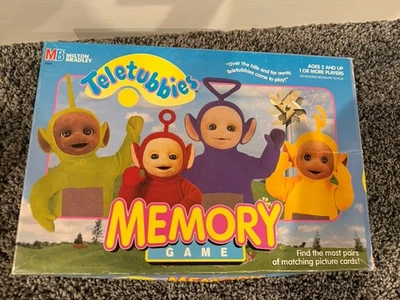 Vintage 1998 Teletubbies Memory Game Ages 2 & Up *Complete* - Image 1 of 4