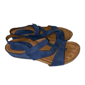 Eurosoft Sandals Womens Size 7.5 Gianetta Slingback Comfort Shoes Faux Leather - Picture 1 of 11