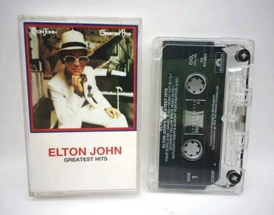 Greatest Hits by Elton John (Cassette, 1990) Polygram Records USA *Very Good - Image 1 of 2