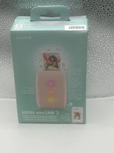 Fujifilm Instax mini Link 3 Rose Pink Lightweight Smartphone Printer - Picture 1 of 6