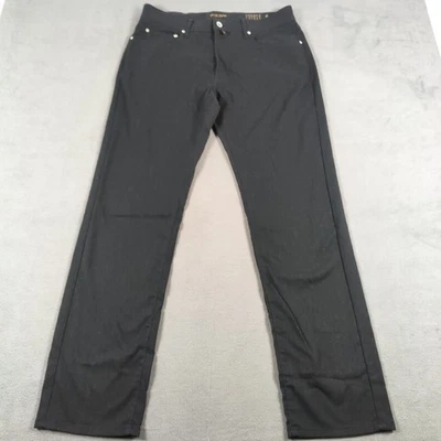 Pierre Cardin Voyage 5-Pocket Pants Men's Lyon Fit Size 35x32 Performance Black - Image 1 of 4
