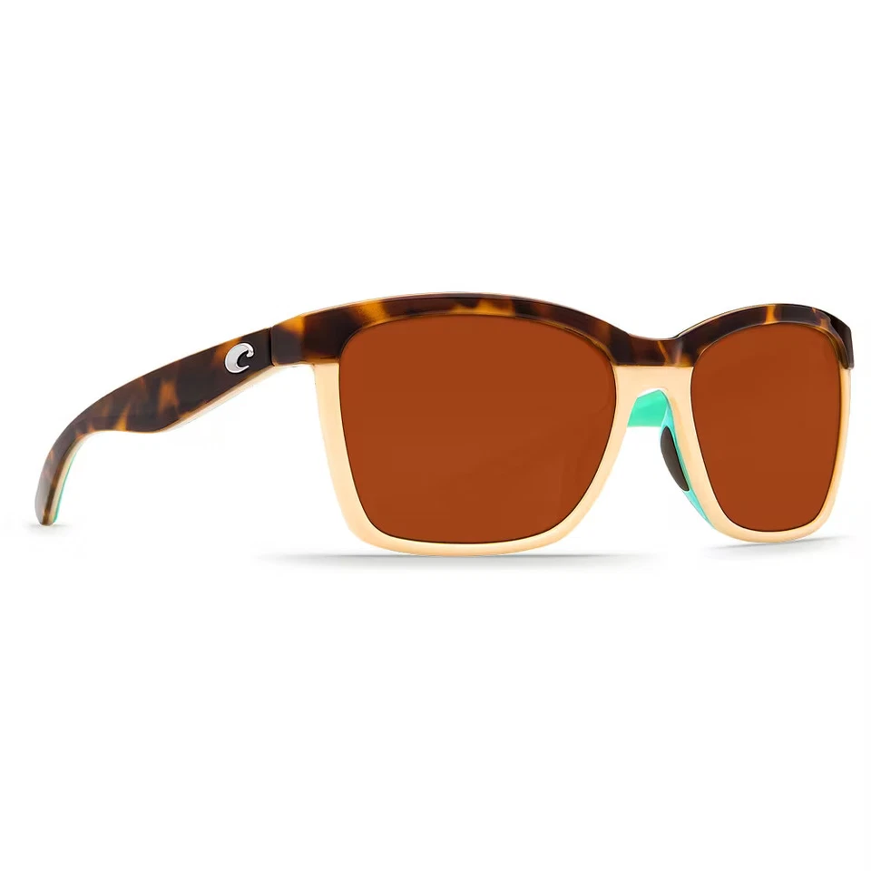 Gafas de sol Costa Anaa brillantes retro tort con lentes de cobre 580P 06S9053-90530155 Foto 1 de 1