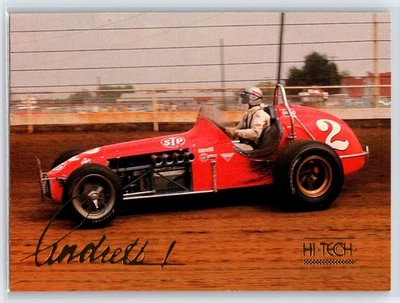 1992 Hi-Tech Mario Andretti Mario Andretti STP Corporation #28 - Image 1 of 2