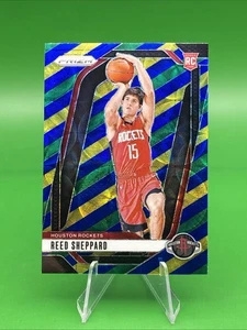 2024-25 Panini Prizm Reed Sheppard Rookie RC Rockets Blue Green Yellow Choice - Picture 1 of 2