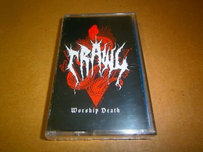 CRAWL - Worship Death. Tape - Image 1 of 3