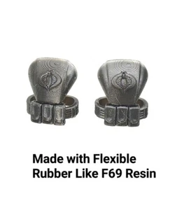 3d Printed FLEXIBLE COBRA SHOULDER ARMOR 1:12 GI Joe Classified/Marvel Legend - Picture 1 of 4