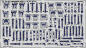 Eduard 53087 1/200 Schiff - WWII Kriegsmarine Offiziere für Trumpeter (selbst bemalt - Bild 1 von 1