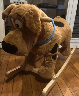 史酷比蹒跚学步的孩子毛绒摇马汉娜·巴贝拉卡通网络 — 第 1/4 张图片