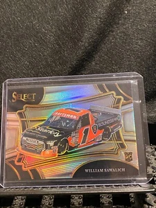 William Sawalich (RC) 2024 Select Silver Prizm PitRoad #102 - Picture 1 of 2
